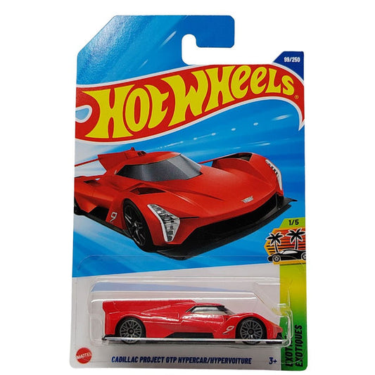 Exotics Red Cadillac Project GTP Hypercar 1:64 Scale Die-Cast Car by Hot Wheels