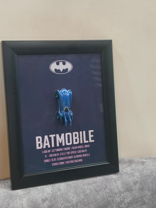 Batmobile animated series hotwheels frame