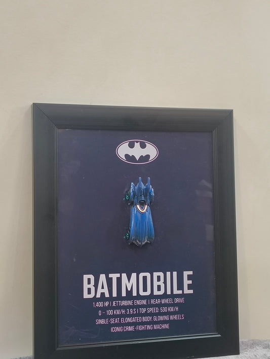 Batmobile animated series hotwheels frame