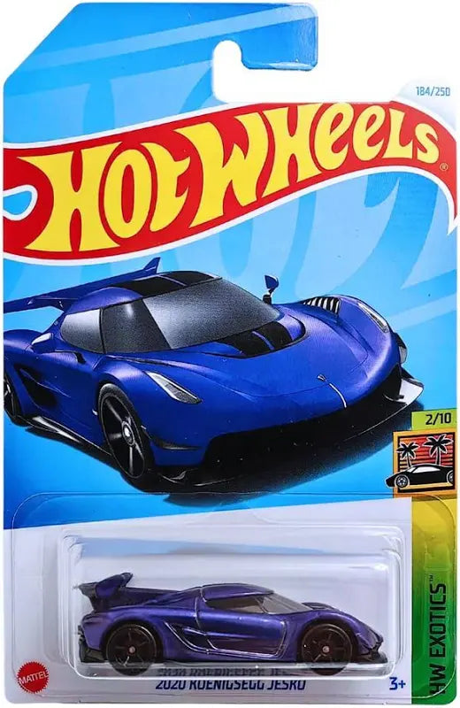 Hot Wheels 2020 Koenigsegg Jesko HW Exotics Ages 3 and Up (Purple)