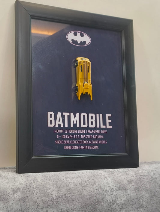 Batmobile animated series hotwheels frame