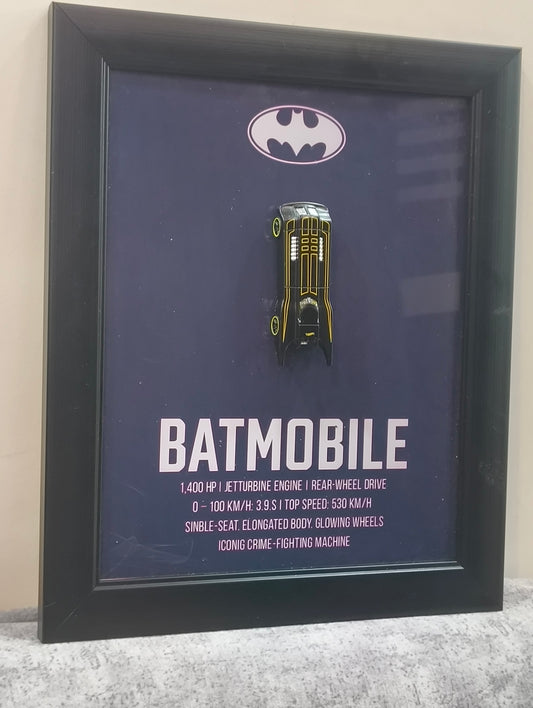 Batmobile animated series hotwheels frame